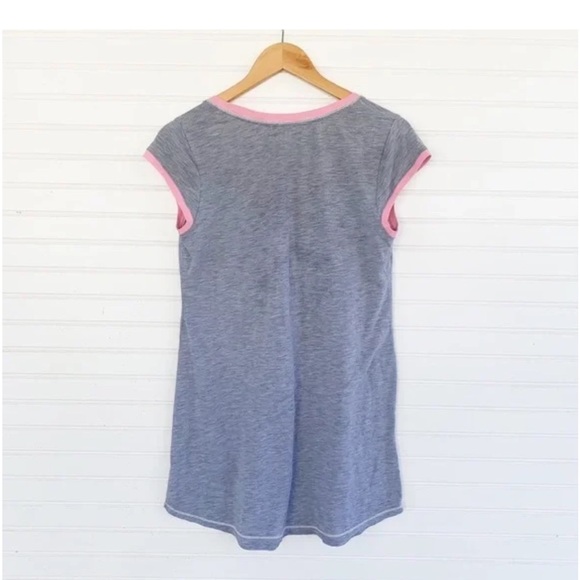 Disney Aristocats Gray and Pink Pajama Top - Picture 2 of 4